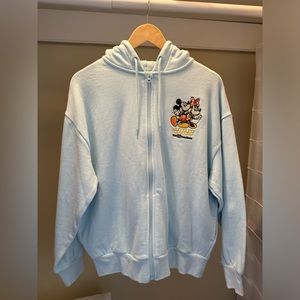 Mickey and Minnie Mouse Zip Hoodie-Disney World 2023